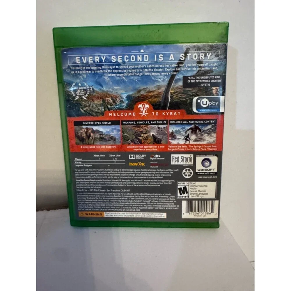 Xbox One Far Cry 4 Complete Edition game